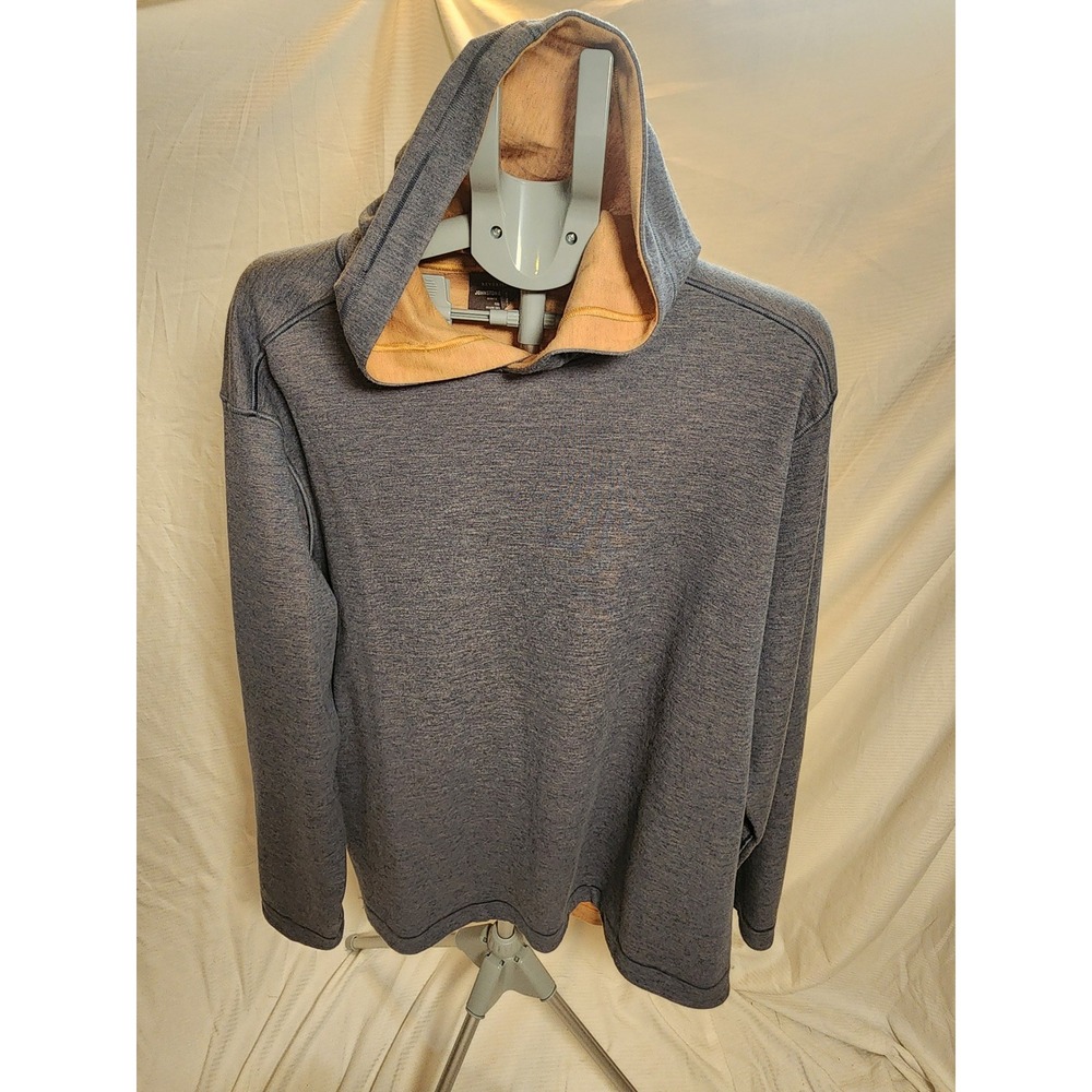 Johnston & Murphy Reversible Hooded Pullover Sweatshirt XXL
